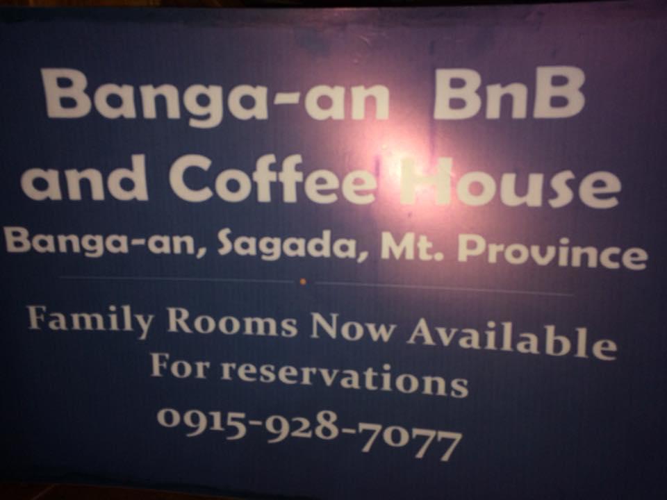 סאגאדה Banga-An Bnb And Coffee House מראה חיצוני תמונה